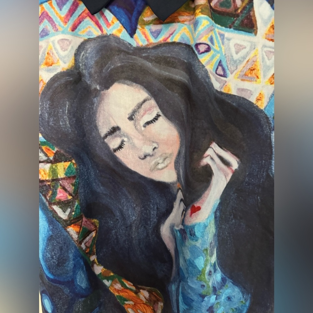 Printed blouse - Picture 2 of 2